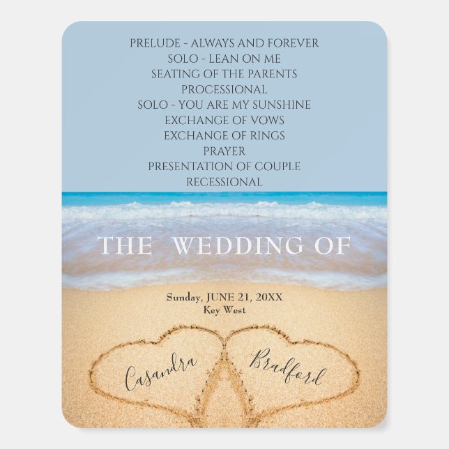 nautical coastal tropical, foam board (Front)