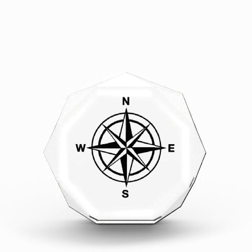 Nautical Compass Acrylic Award