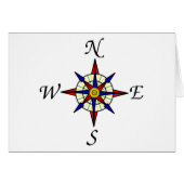 Nautical Compass Cards (Front Horizontal)