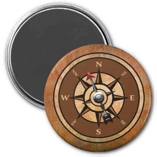 Nautical Compass Magnet