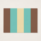 Nautical Compass On Vintage Retro Blue Cream Brown (Back)