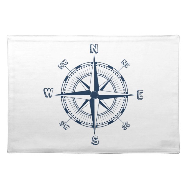 Nautical Compass Placemat (Front)