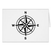 Nautical Compass Rose (Front Horizontal)