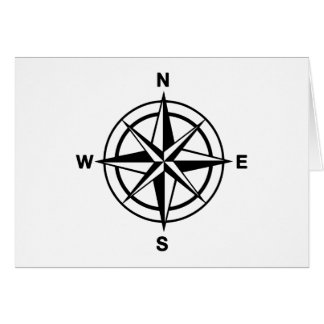 Nautical Compass Rose Cards
