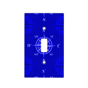 Nautical Compass Rose Light Switch Cover
