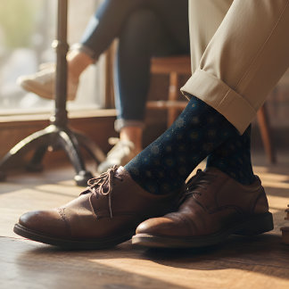 Nautical Compass Rose  Socks