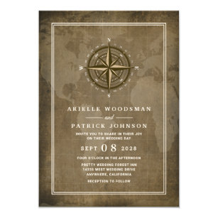 Adventure Wedding Invitations | Zazzle