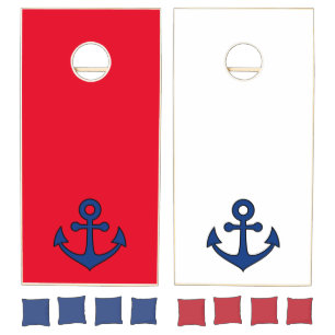 Nautical cornhole set