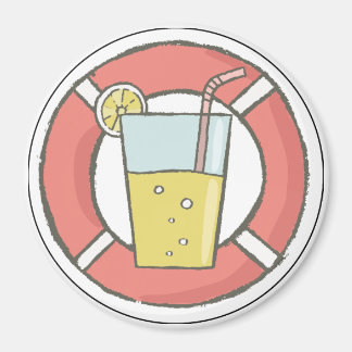 Nautical Cruise Ship Drink Door Finder Magnet