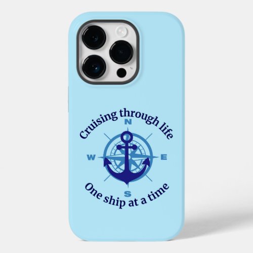 Nautical Cruising Life Case_Mate iPhone 14 Pro Case