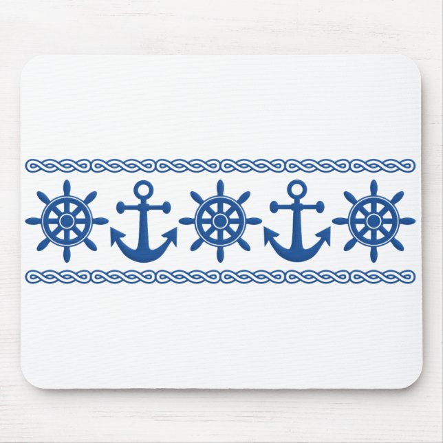 Nautical custom mousepad (Front)