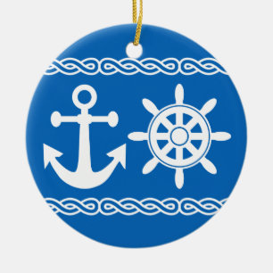 Nautical custom ornament