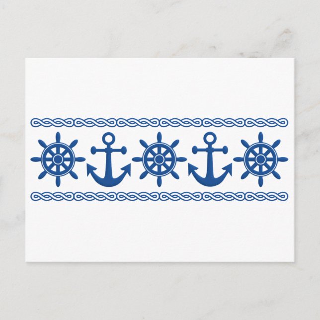 Nautical custom postcard (Front)