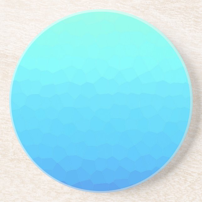 Nautical decor - Deep Waters Drink Coaster (Front)