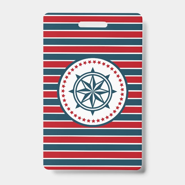 Nautical design badge (Front)