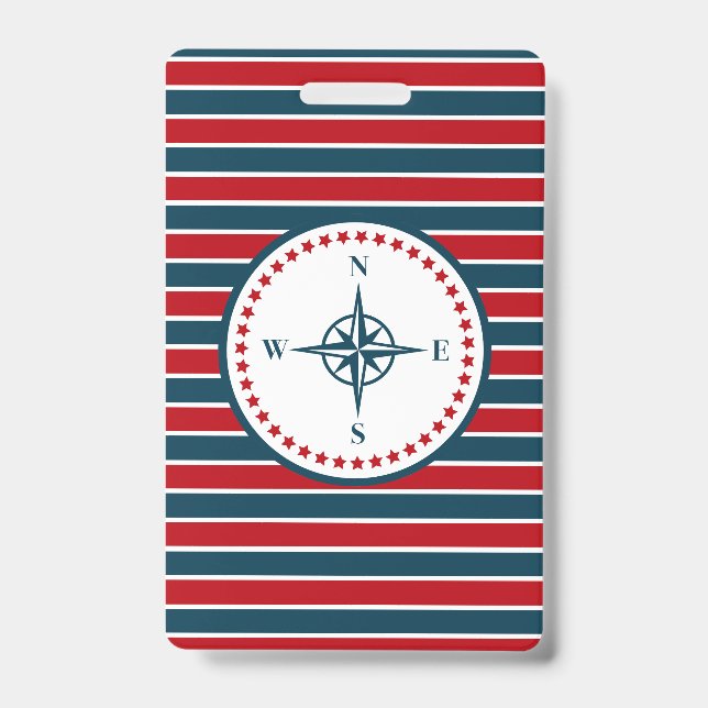 Nautical design badge (Front)