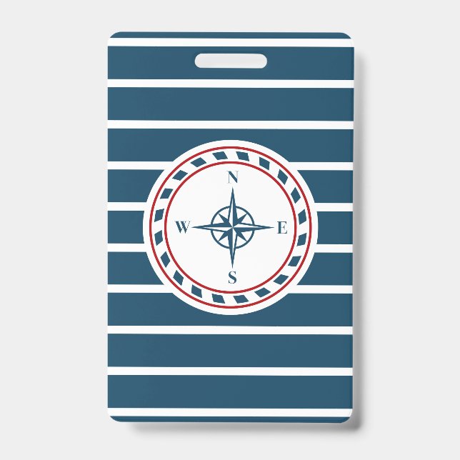 Nautical design badge (Front)