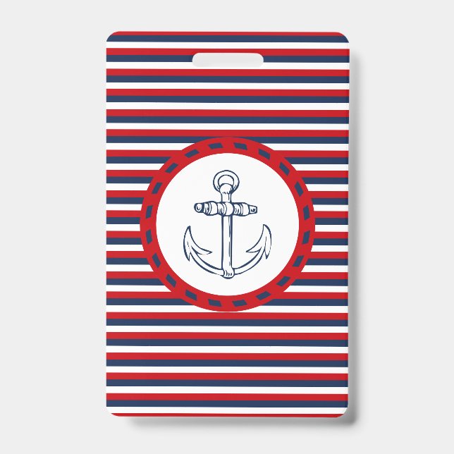 Nautical design badge (Front)