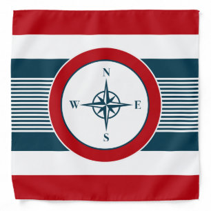 Nautical design bandana