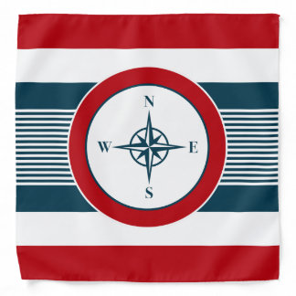 Nautical design bandana