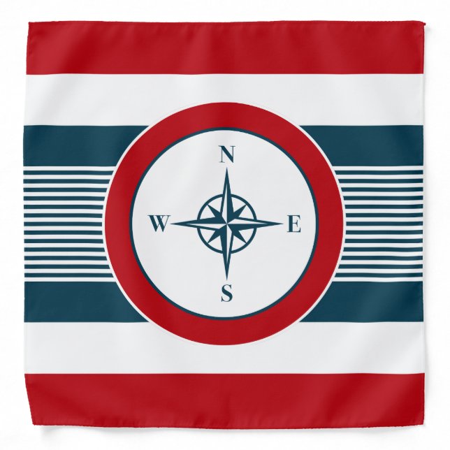 Nautical design bandana (Front)