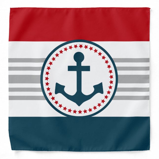 Nautical design bandana (Front)