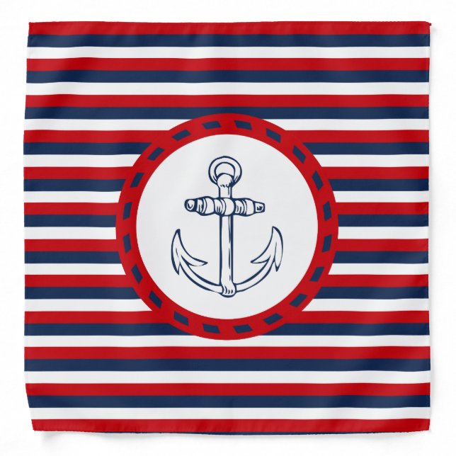 Nautical design bandana (Front)