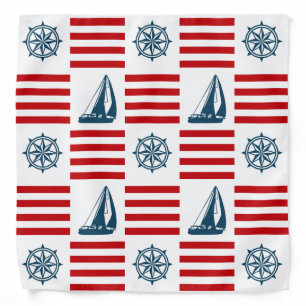 Nautical design bandana