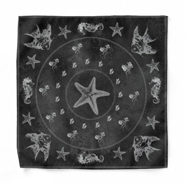 Nautical Design Bandana (Front)