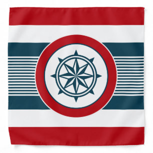 Nautical design bandana