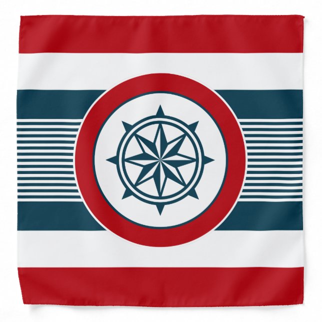 Nautical design bandana (Front)