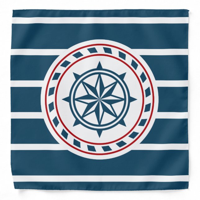 Nautical design bandana (Front)