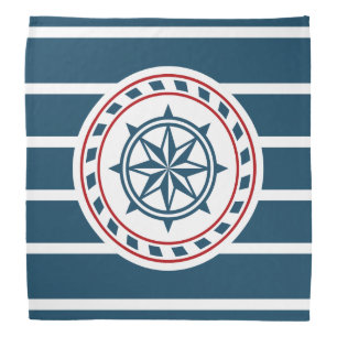 Nautical design bandana