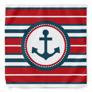 Nautical design bandana