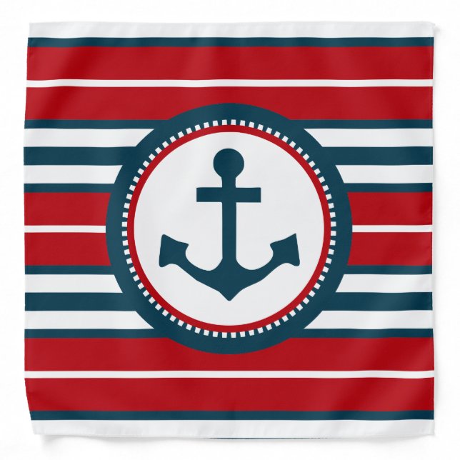 Nautical design bandana (Front)