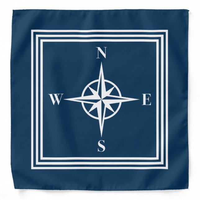 Nautical design bandana (Front)