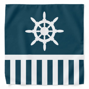 Nautical design bandana