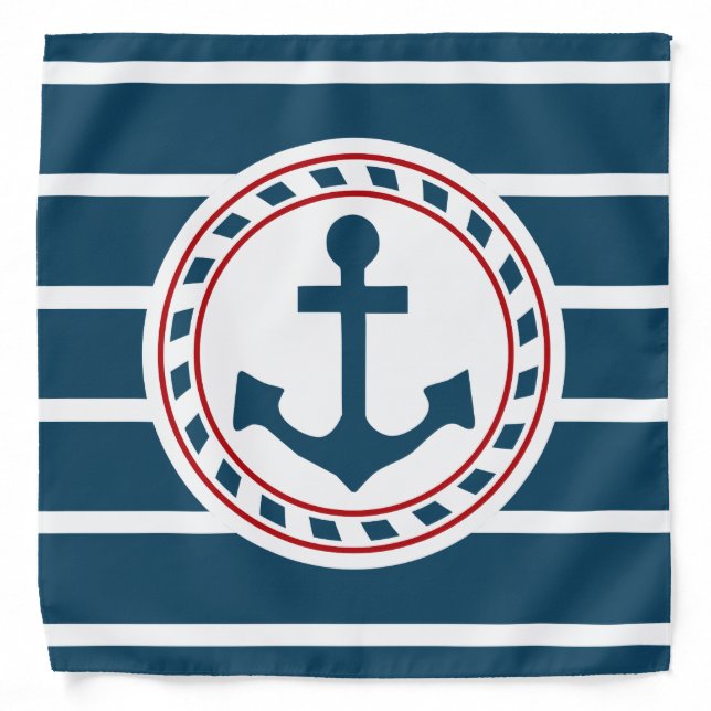 Nautical design bandana (Front)