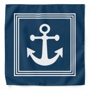 Nautical design bandana