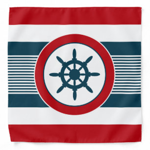 Nautical design bandana