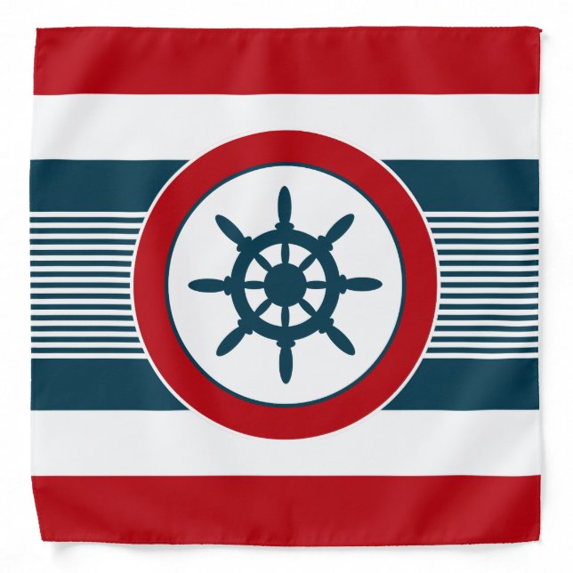 Nautical design bandana (Front)