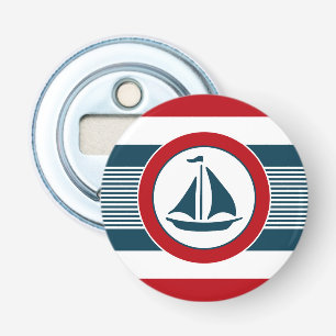 Nautical design bottle opener