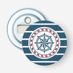 Nautical design bottle opener