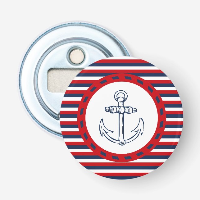 Nautical design bottle opener (Front)