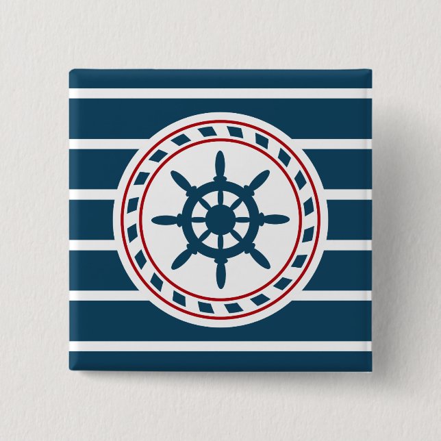 Nautical design button (Front)