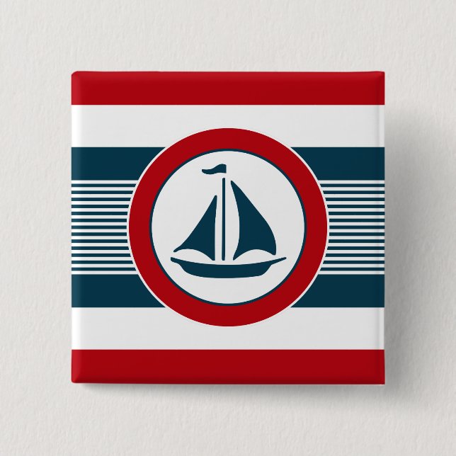 Nautical design button (Front)