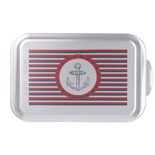 Nautical design cake pan (Front)