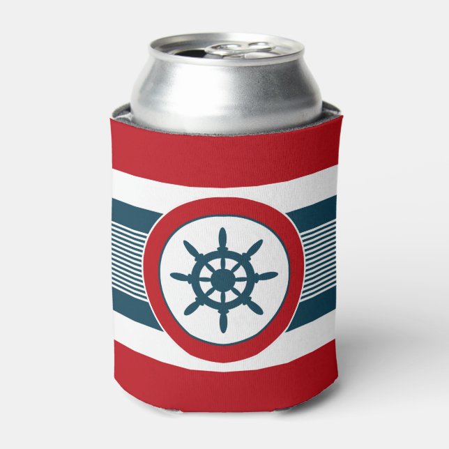 Nautical design can cooler (Can Front)