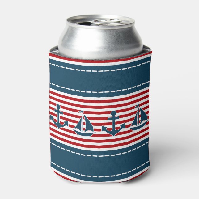 Nautical design can cooler (Can Front)