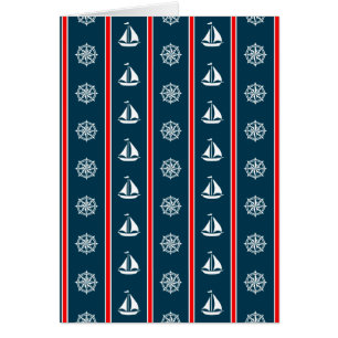 Nautical design cards